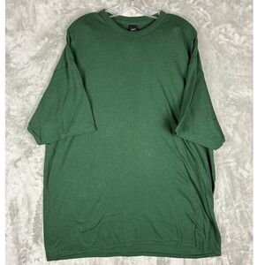 Jeff Mens Short Sleeve Crewneck T-Shirt Forest Green‎ BBT10535 XL NEW